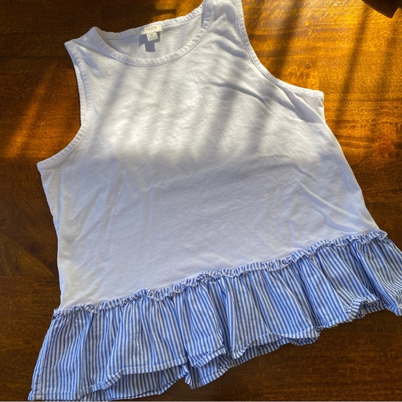 J Crew Ruffle Peplum Tank Bundle - Picture 8 of 12